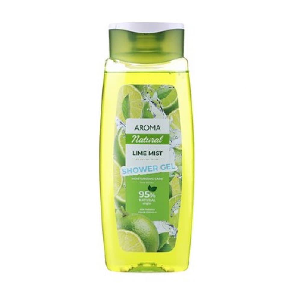 Gel de baño con extracto de lima Aroma Natural (400 ml) - Imagen 1