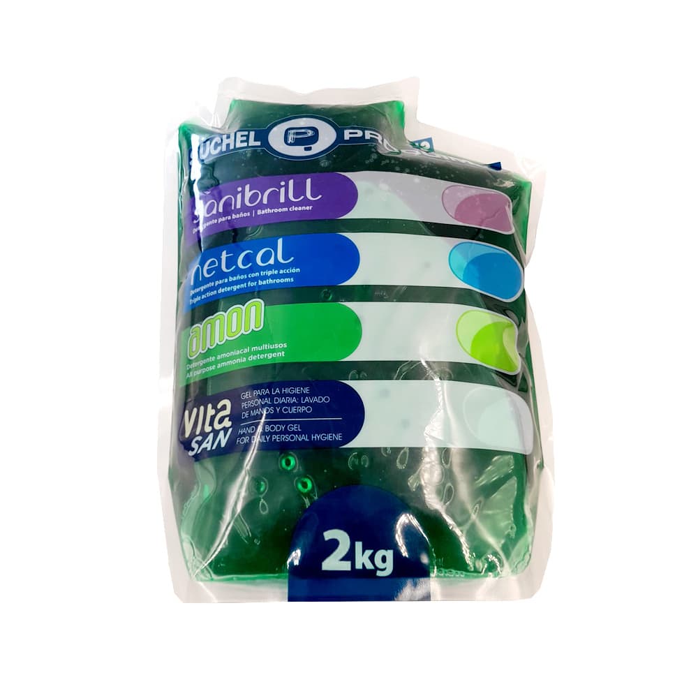 Detergente amoniacal multiusos Suchel Proquimia Amon (2 kg / 4.4 lb) - Imagen 1