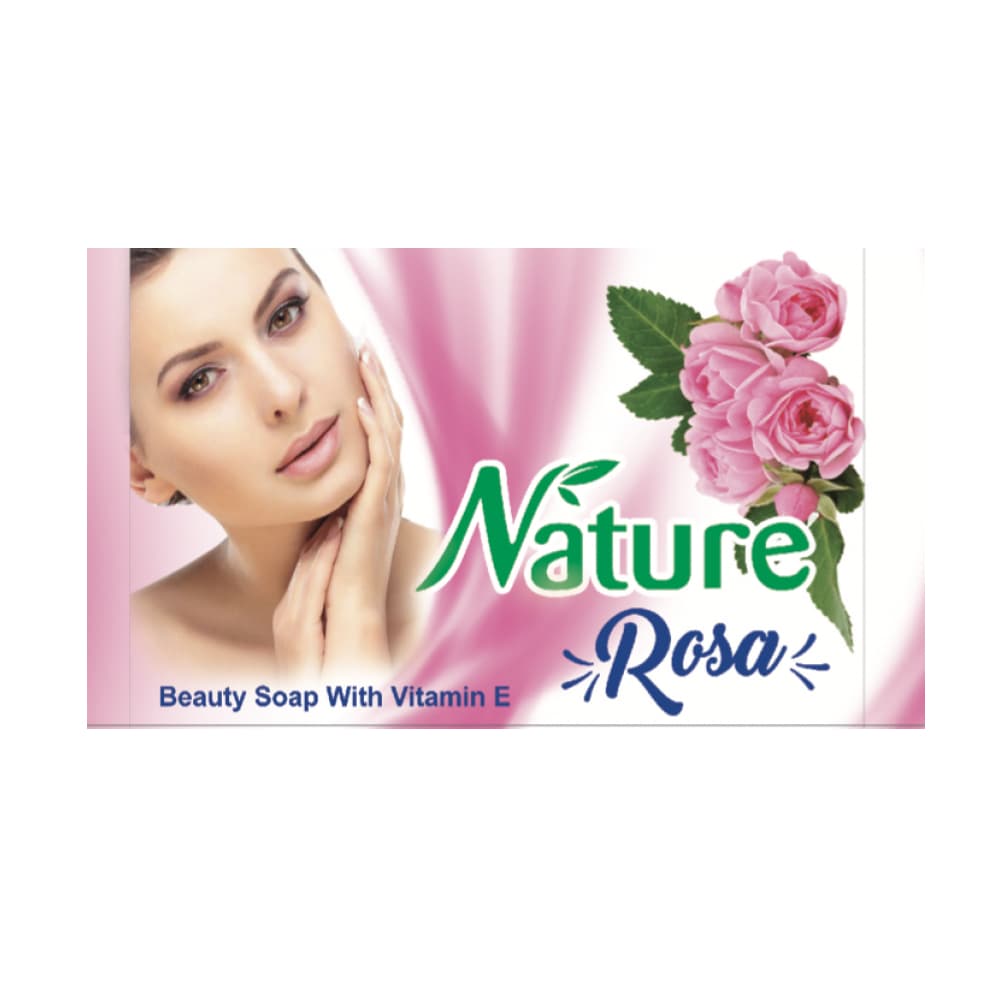 Jabón tocador rosa Nature (100 g) - Imagen 1