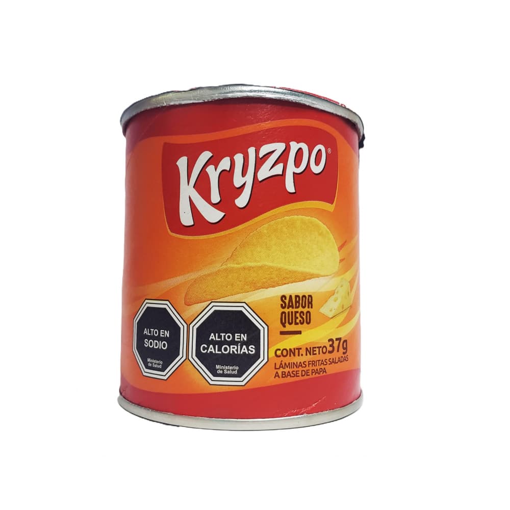 Papas sabor queso Kryzpo (37 g / 1.3 oz) - Imagen 1