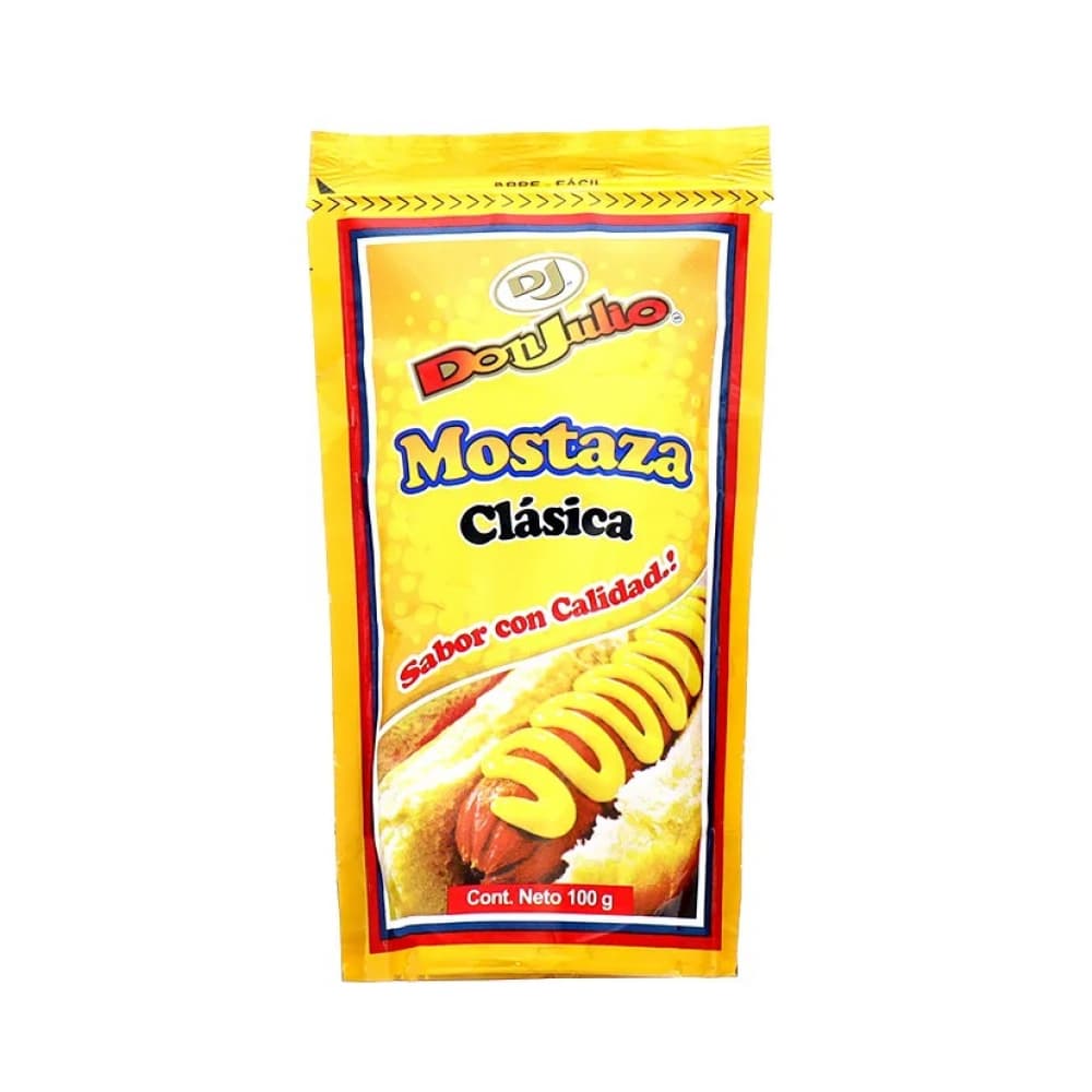 Mostaza clásica Don Julio (100 g / 3.52 oz) - Imagen 1