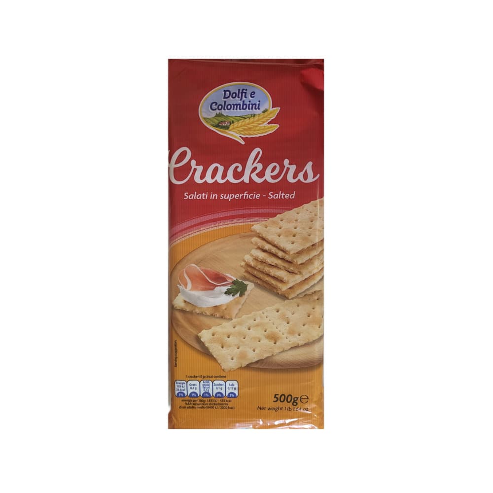 Galletas de soda Dolfi e Colombini (500 g / 1.10 lb) - Imagen 1