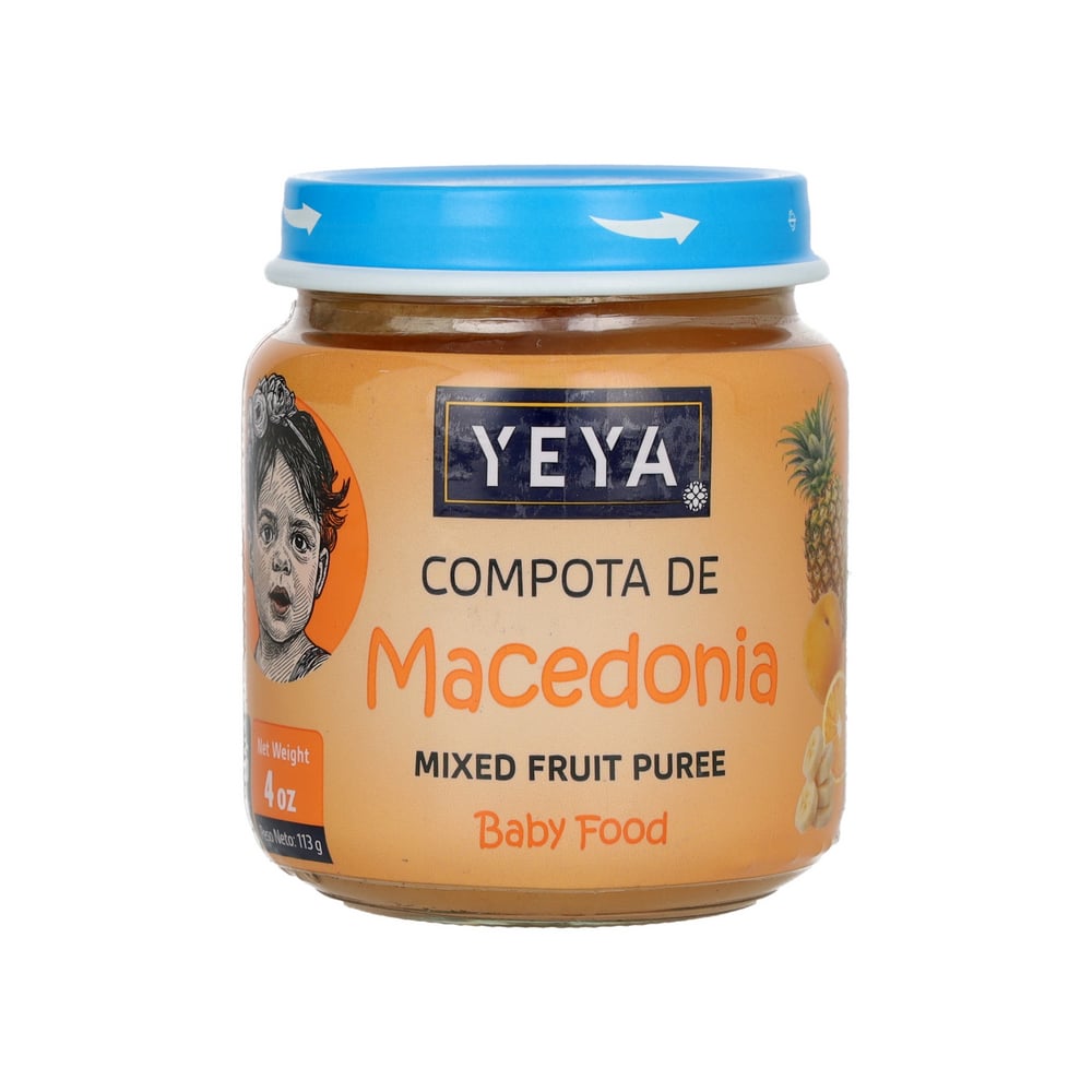 Compota de macedonia YEYA (113 g / 4 oz) - Imagen 1