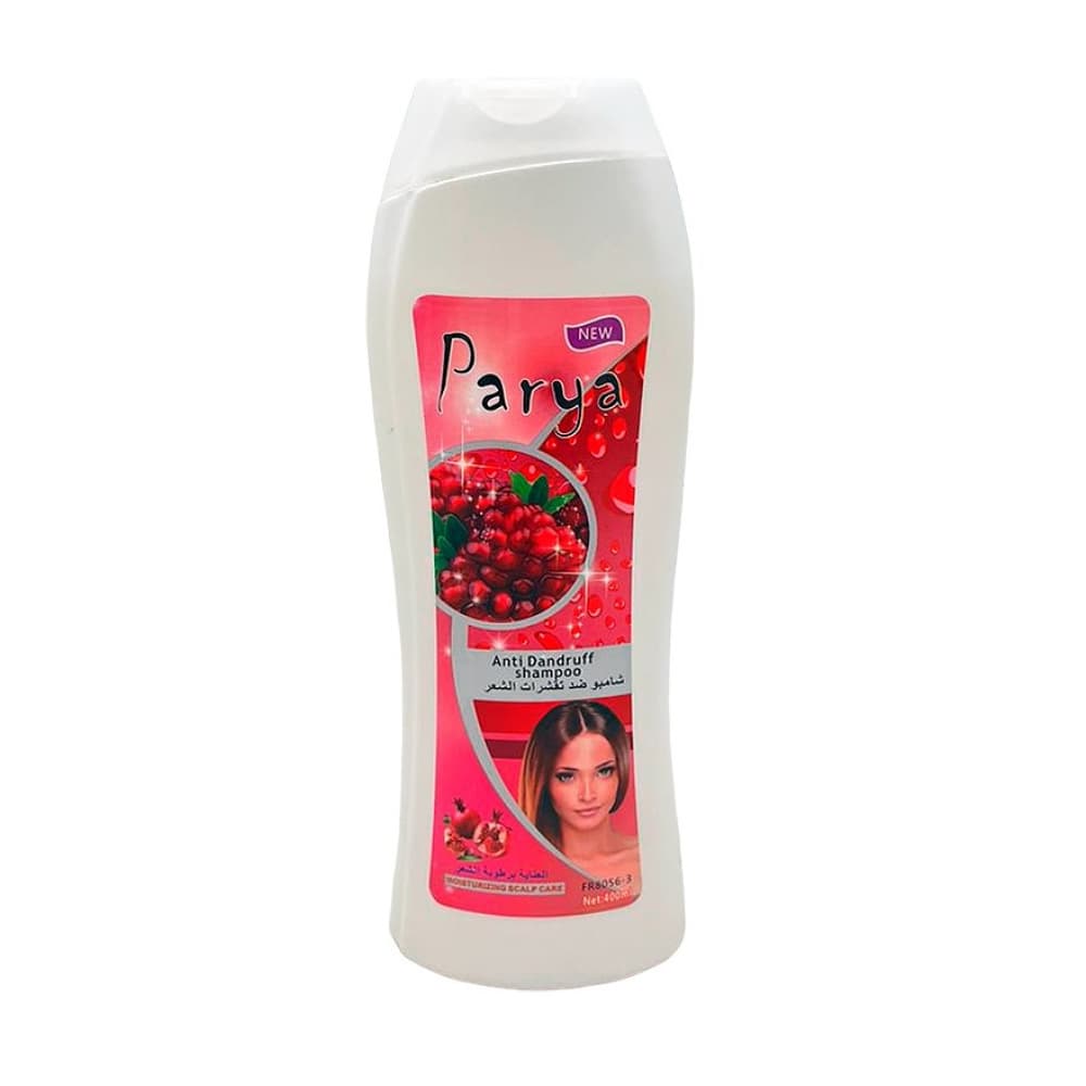 Champú anti caspa frambuesa Parya (400 ml) - Imagen 1