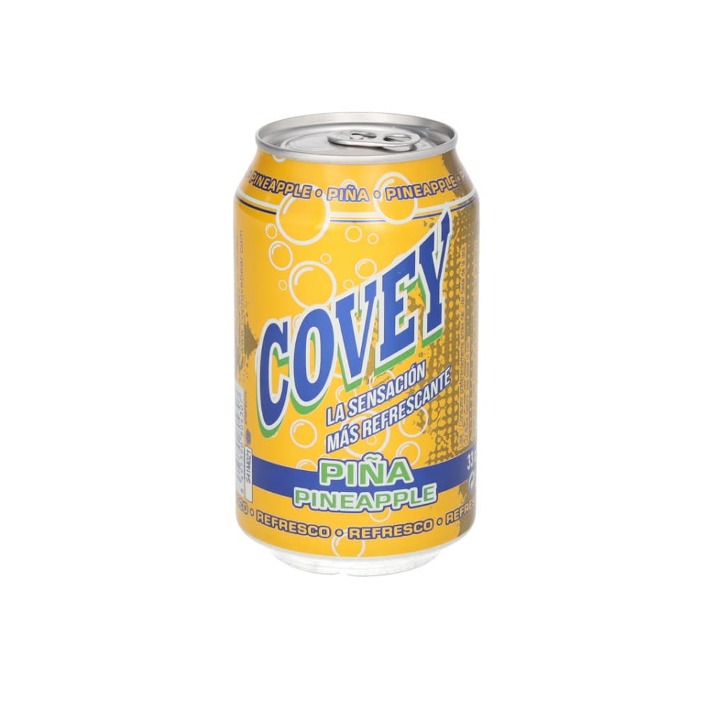 Refresco gaseado sabor piña Covey (330 ml) - Imagen 1
