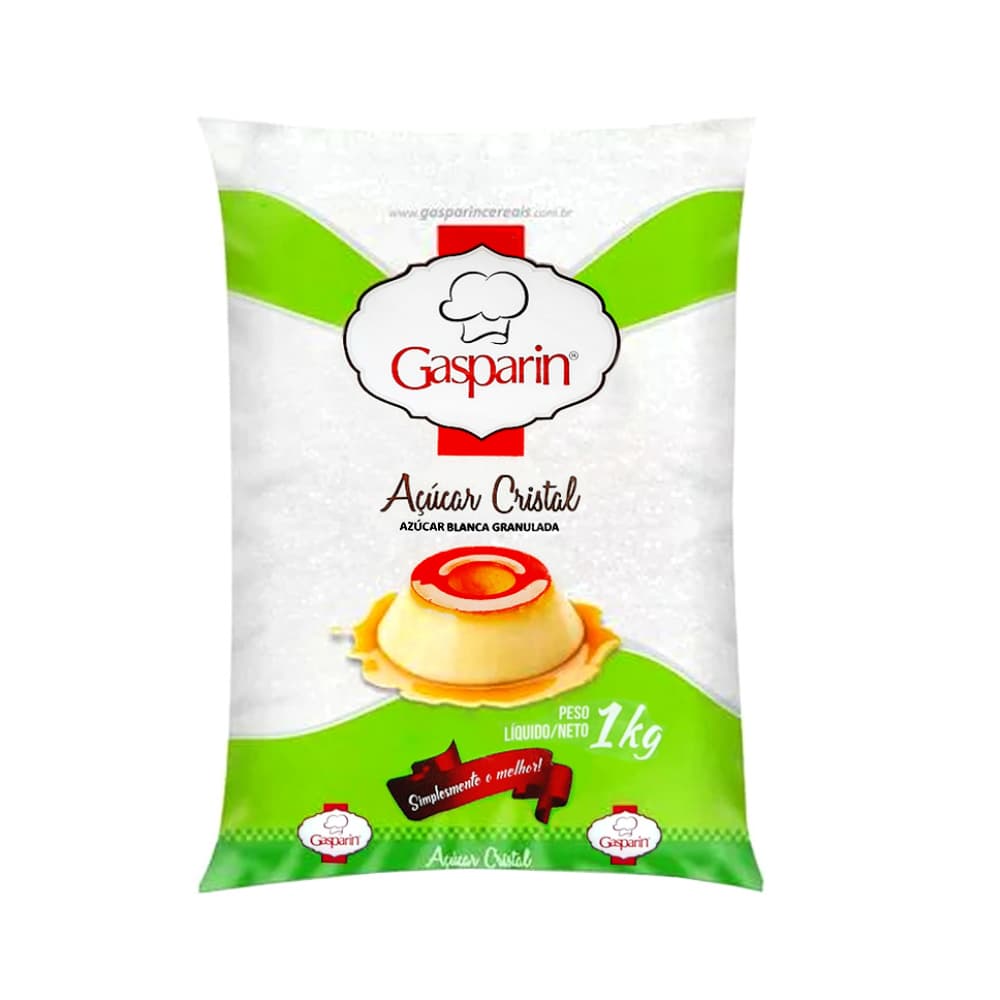 Azúcar blanca granulada Gasparin (1 kg / 2.2 lb) - Imagen 1