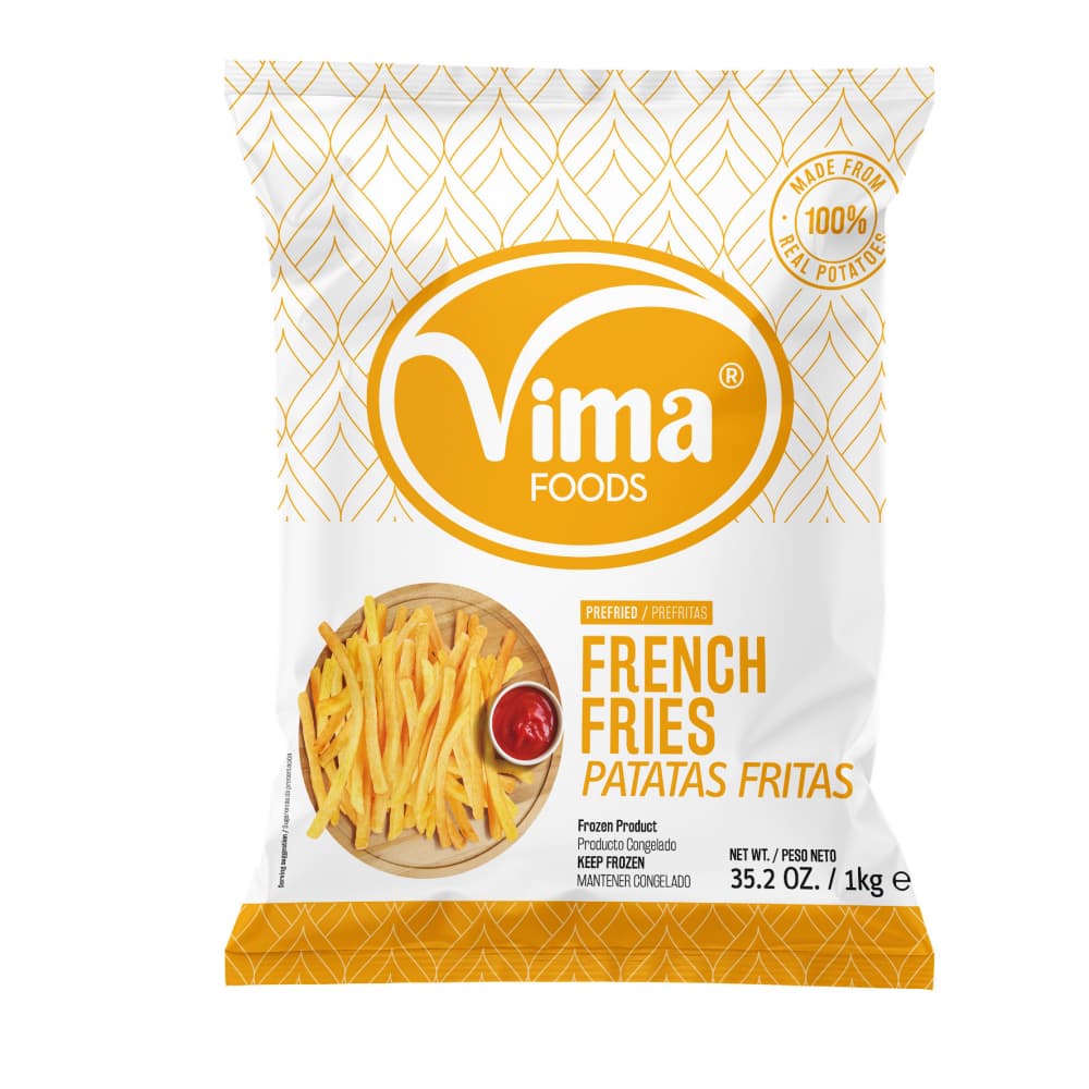 Papas prefritas Vima Foods (1 kg / 2.2 lb) - Imagen 1
