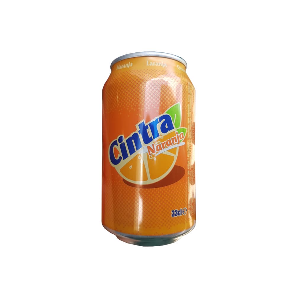 Refresco gaseado de naranja Cintra (330 ml) - Imagen 1