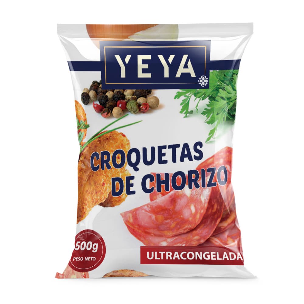 Croquetas de chorizo Yeya (500 g / 1.1 lb) - Imagen 1