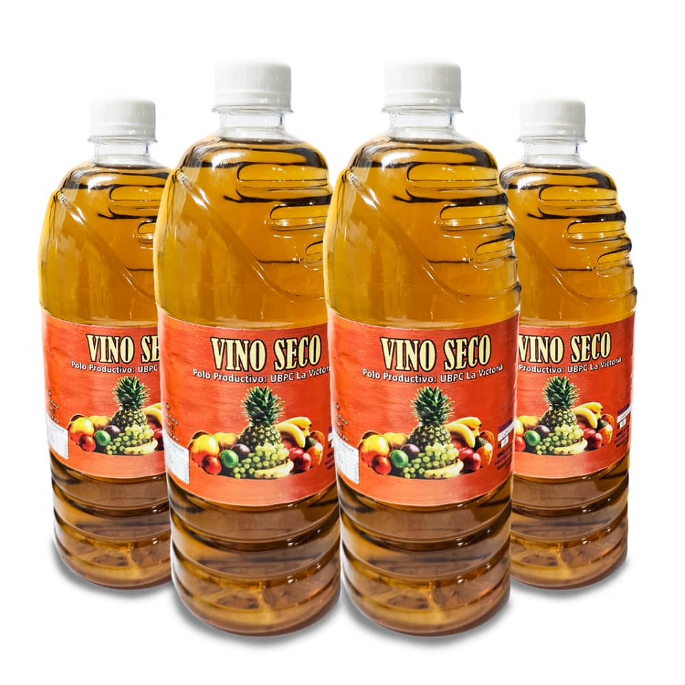 Vino seco (4 x 1 L) - Imagen 1