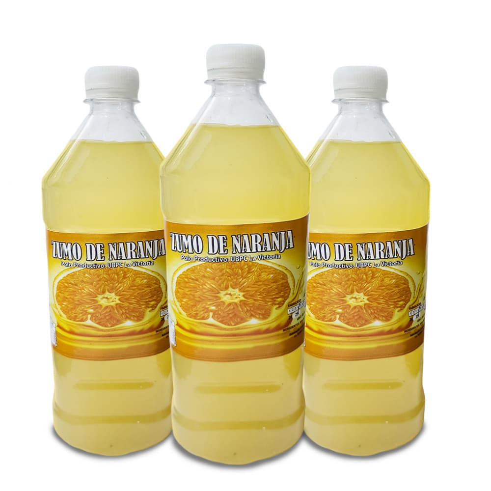 Zumo de naranja (3 x 1 L) - Imagen 1