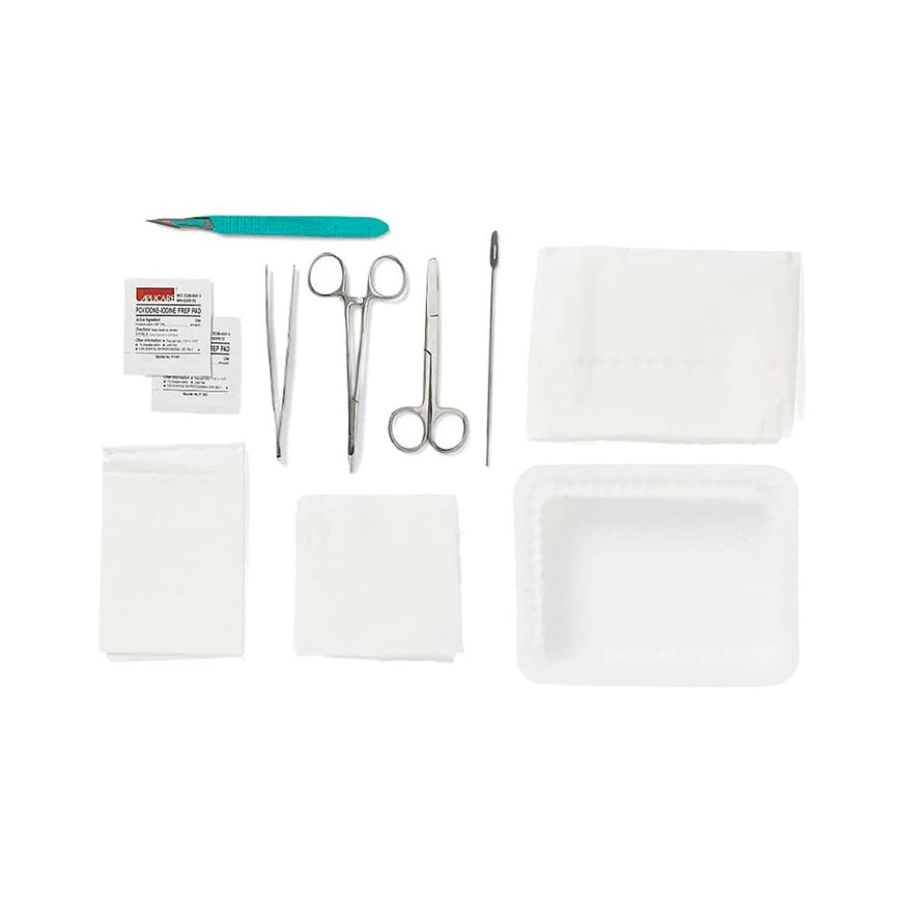 Bandeja esterilizada para incisión y drenaje Medline - Imagen 1