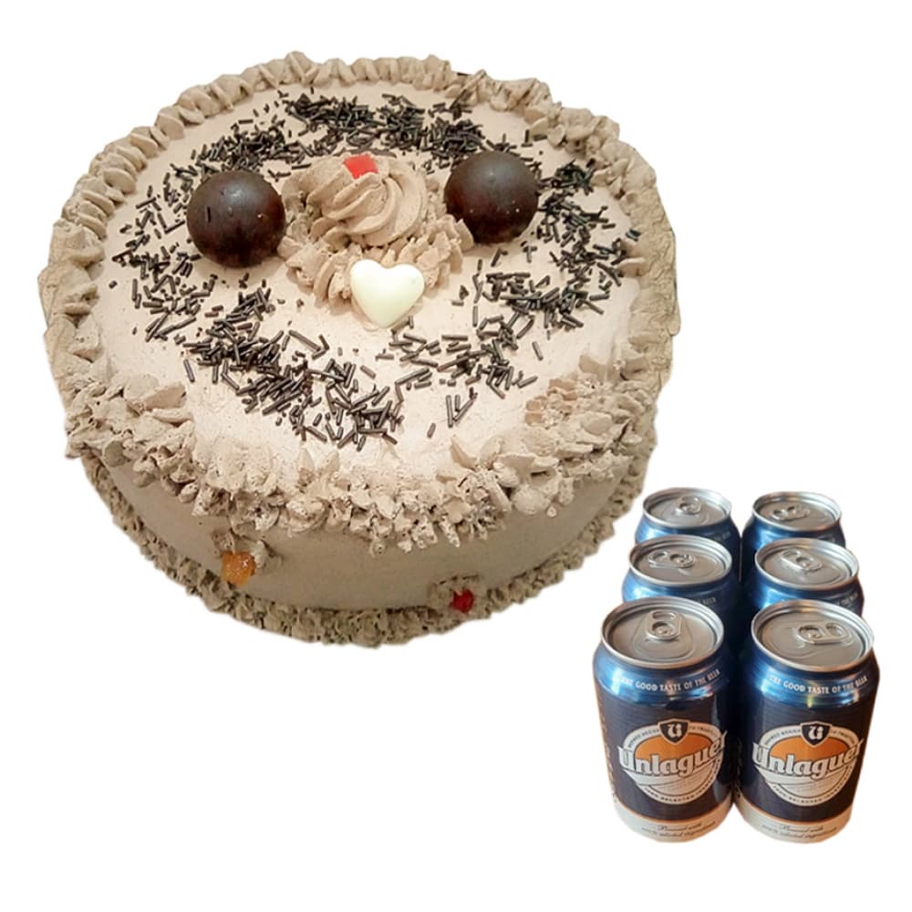 Cake de chocolate de nata Cakes MM (12 comensales) + cervezas - Imagen 1