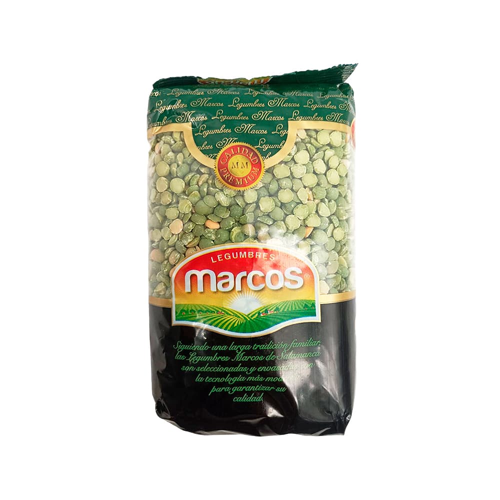 Chícharos verdes partidos Marcos (500 g / 1.10 lb) - Imagen 1