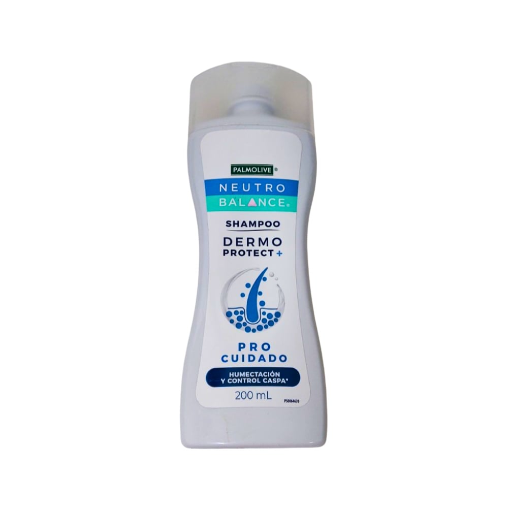 Champú dermo protect + pro cuidado humectación y control caspa Neutro Balance Palmolive (200 ml / 7 fl.oz) - Imagen 1