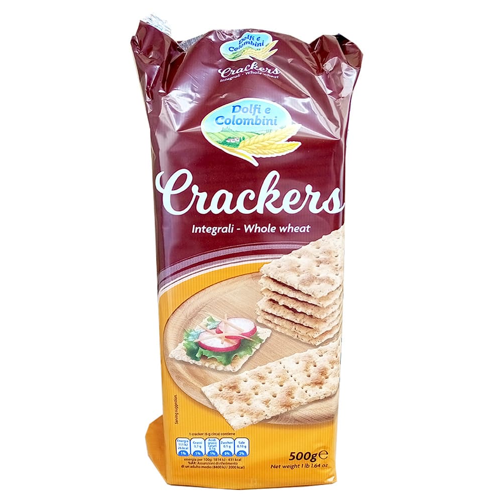 Galleta integral Dolfi e Colombini (500 g / 1.10 lb) - Imagen 1