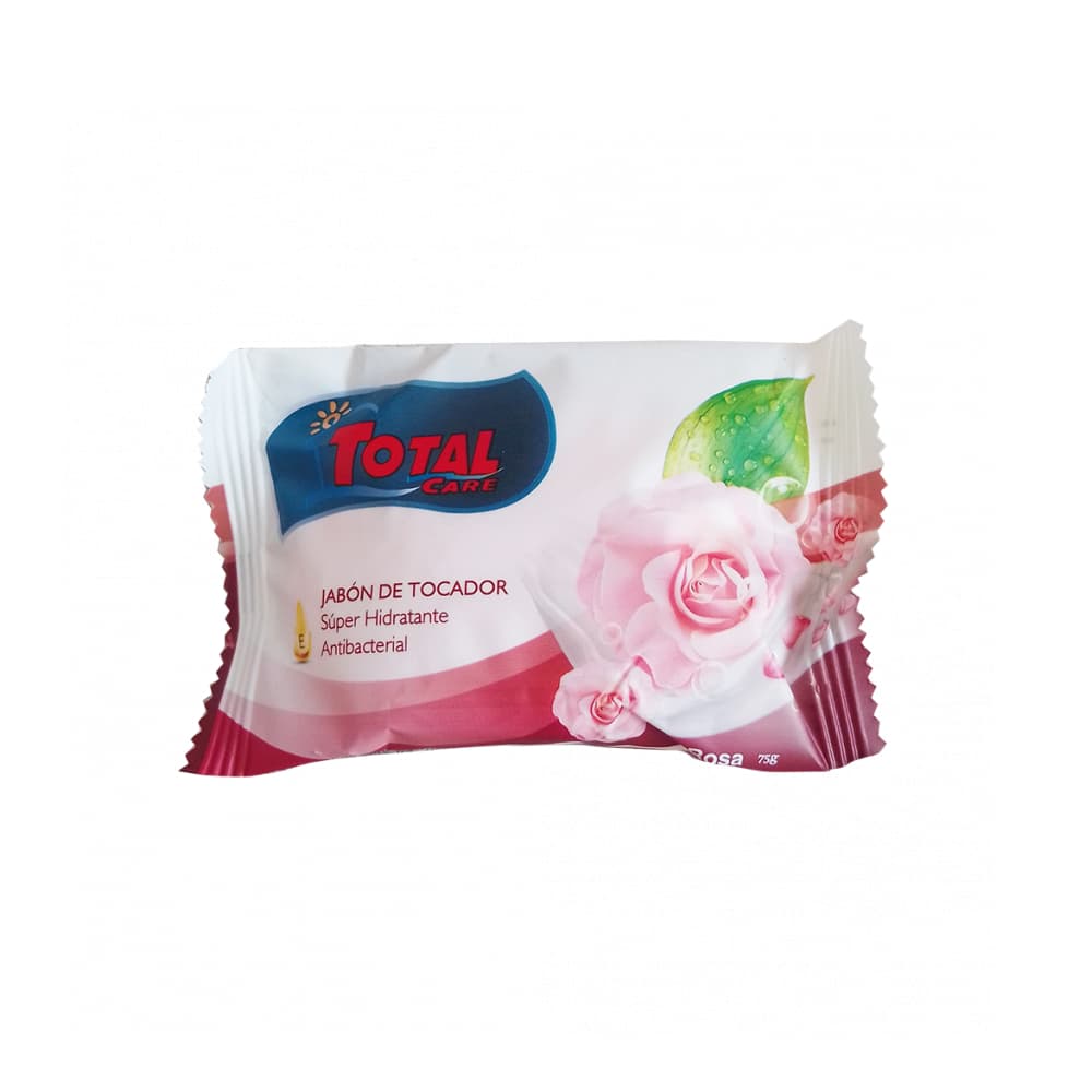 Jabón de tocador de rosas Total Care (75 g / 2.6 oz) - Imagen 1