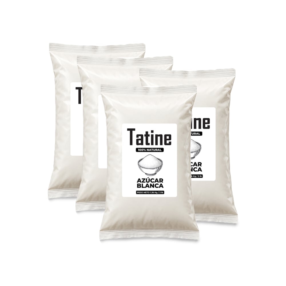 Azúcar blanca Tatine (4 x 1.36 kg / 3 lb) - Imagen 1