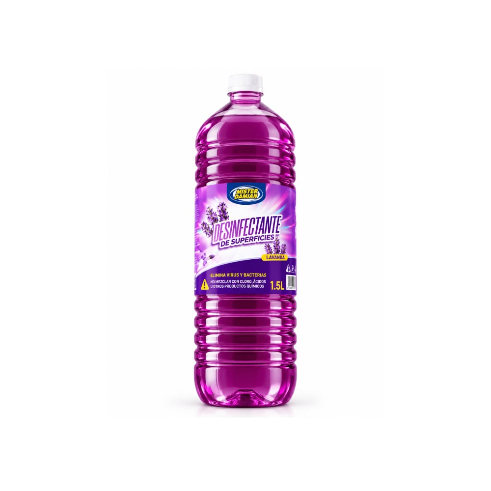 Desinfectante de superficie aroma lavanda Mister Damian (1.5 L) - Imagen 1