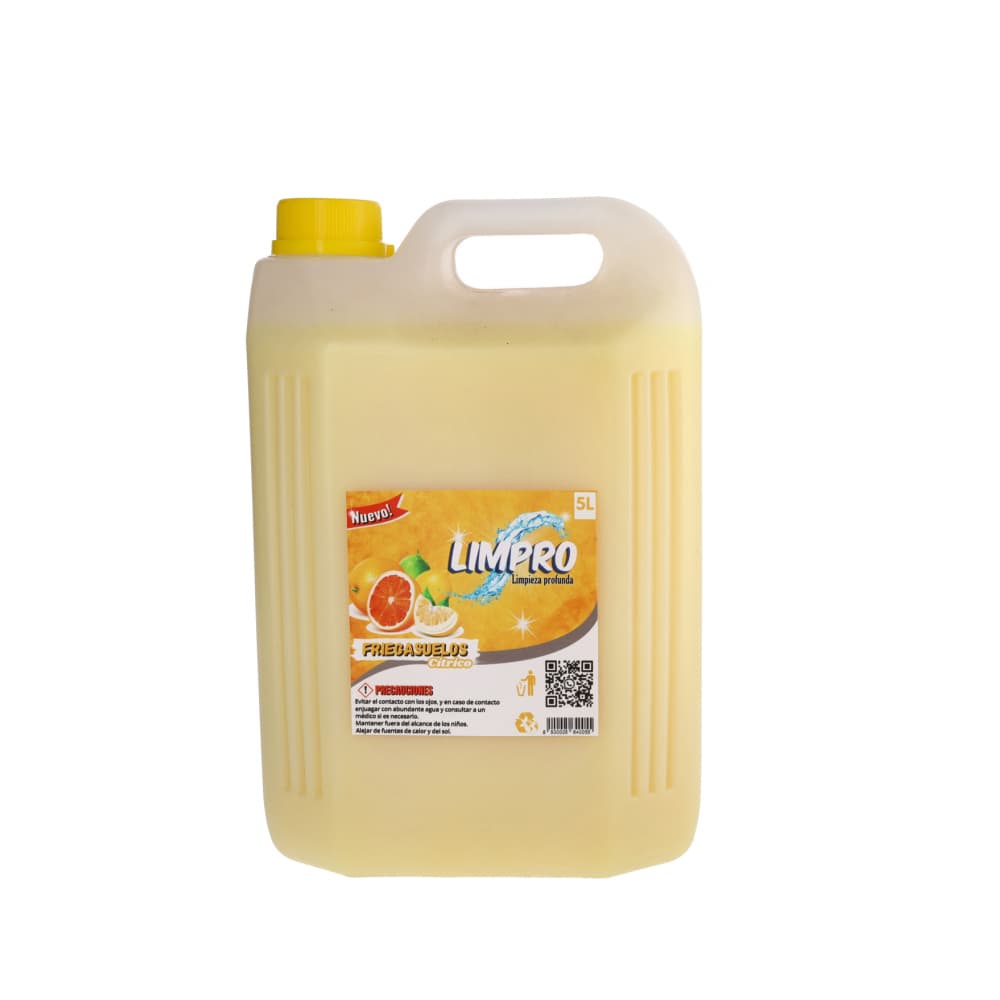 Friegasuelos cítrico Limpro (5 L) - Imagen 1
