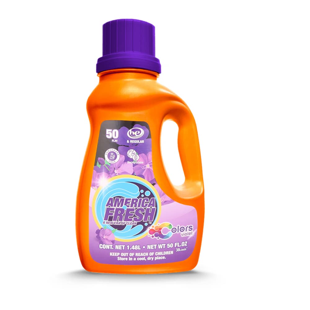 Detergente líquido de fragancia de violetas America Fresh (1.48 L) - Imagen 1