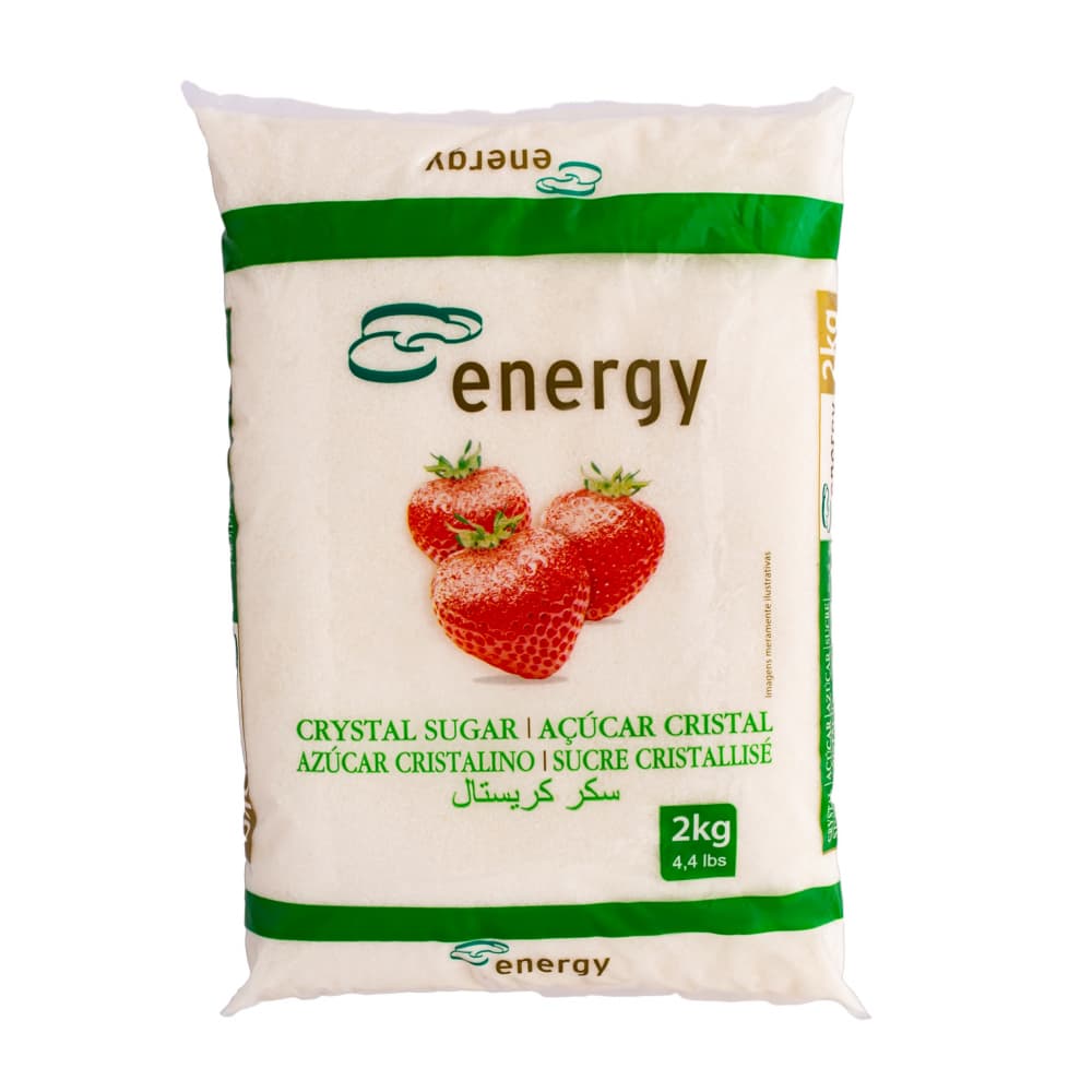 Azúcar blanca Energy (2 kg / 4.4 lb) - Imagen 1