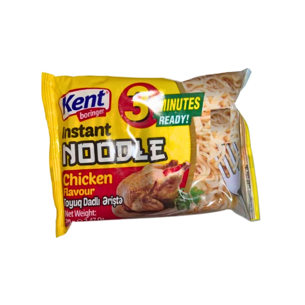 Fideos con sabor a pollo Kent boringer (70 g / 2.47 oz) - Imagen 1