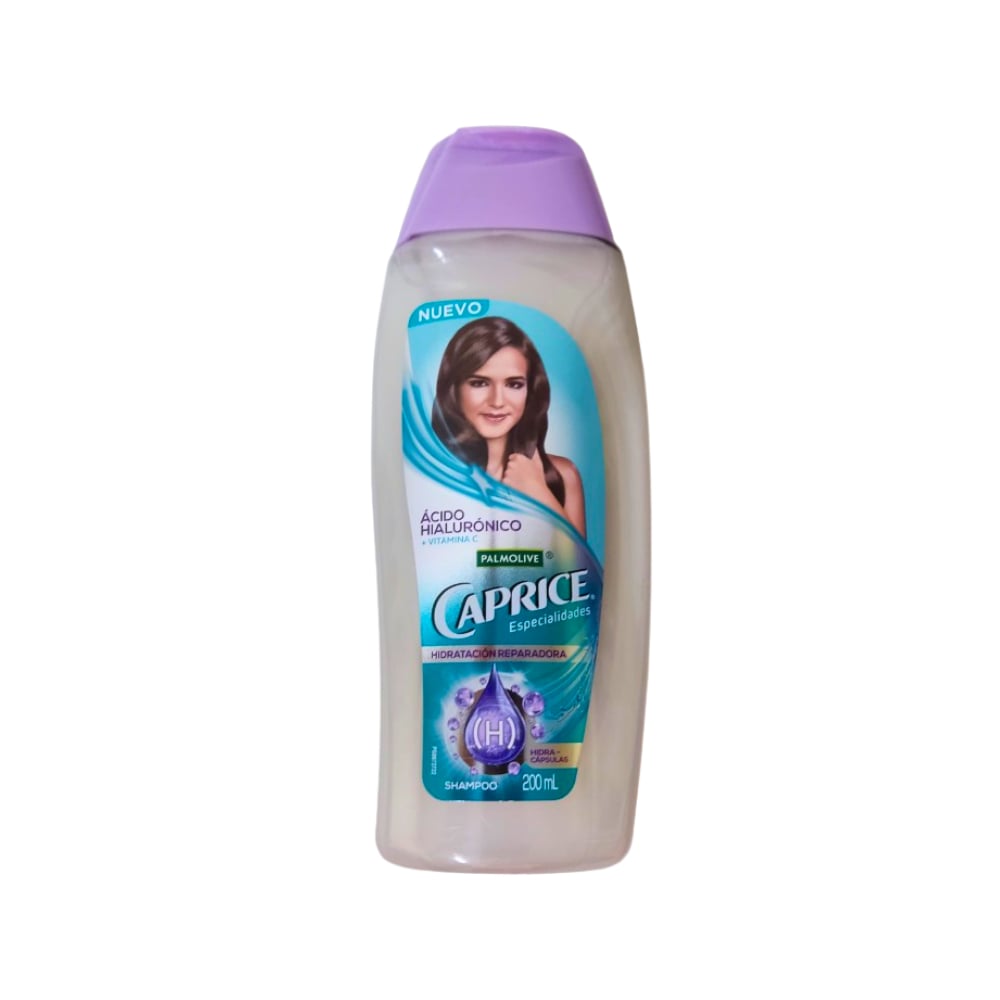 Champú ácido hialurónico + vitamina C Caprice Especialidades (200 ml / 7 fl.oz) - Imagen 1
