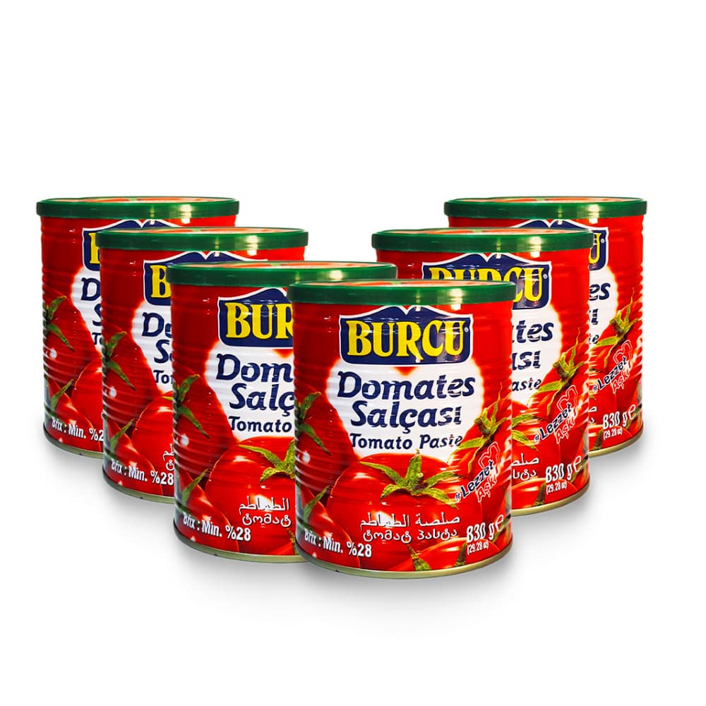 Pasta de tomate Burcu (6 x 830 g / 1.82 lb) - Imagen 1