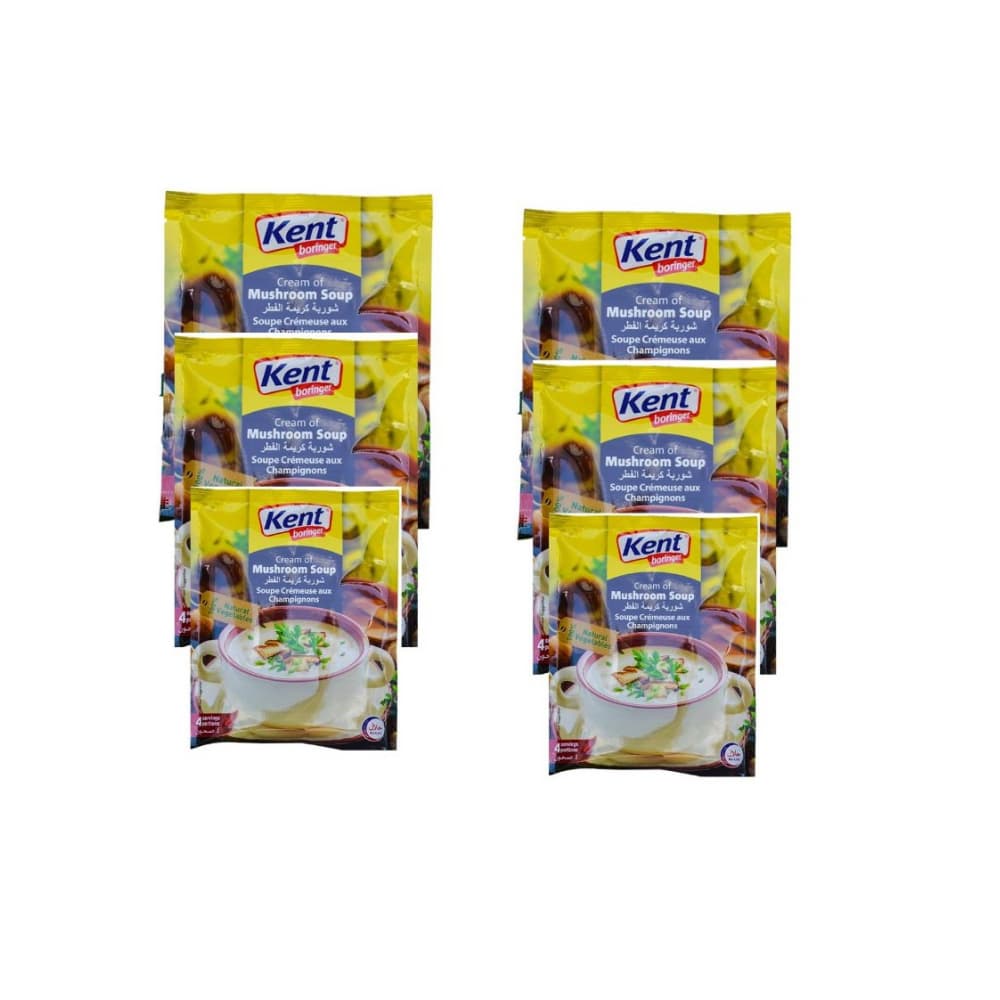 Combo de 6 cremas de champiñones Kent Boriger. - Imagen 1