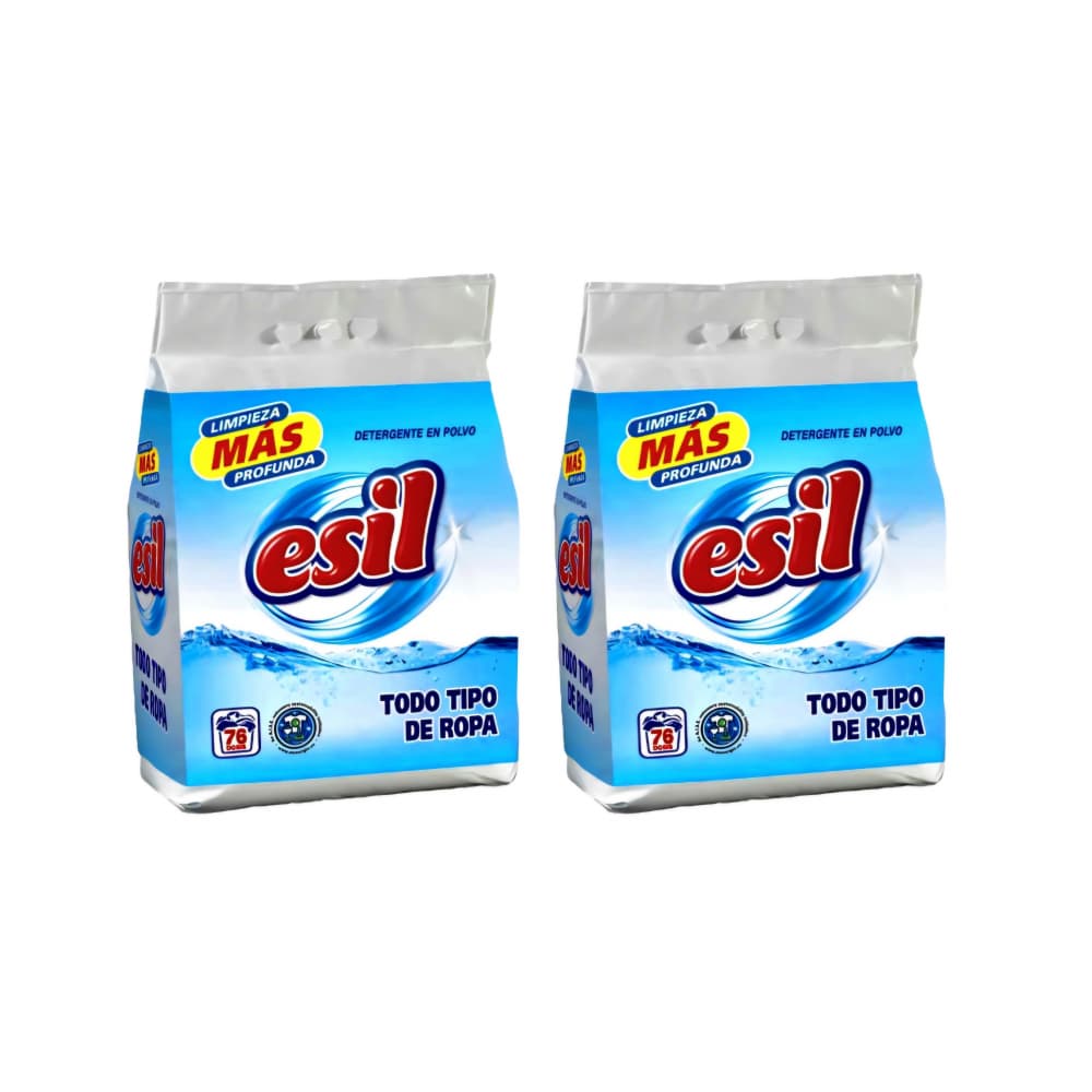 Detergente en polvo Esil (2 x 5 kg / 11 lb) - Imagen 1