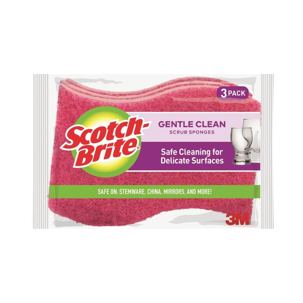 Esponja para loza delicada Scotch-Brite (3 U) - Imagen 1