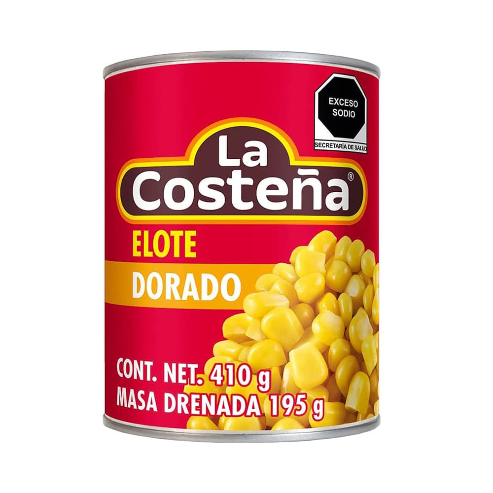 Elote dorado -maíz- La Costeña (410 g / 14.46 oz) - Imagen 1