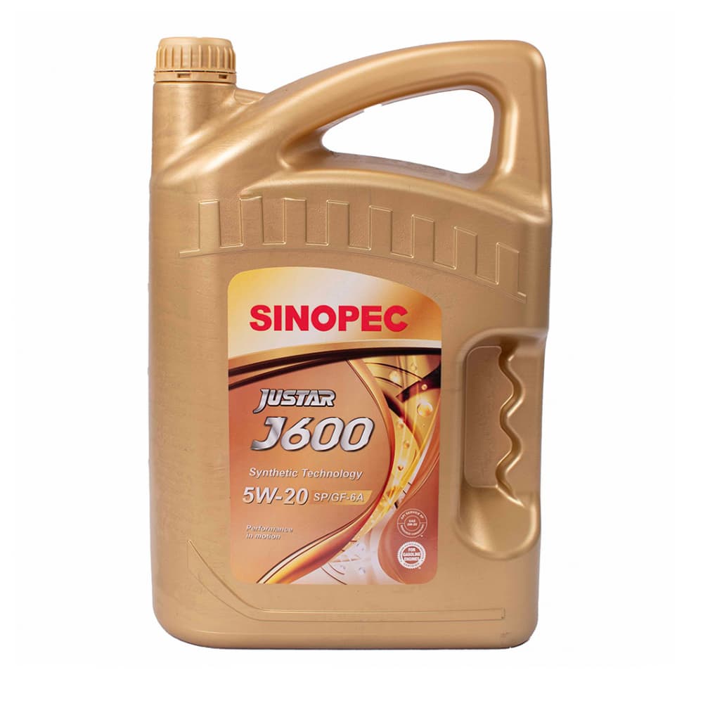 Aceite para motor Sinopec J600 5W-20 (5 L) - Imagen 1