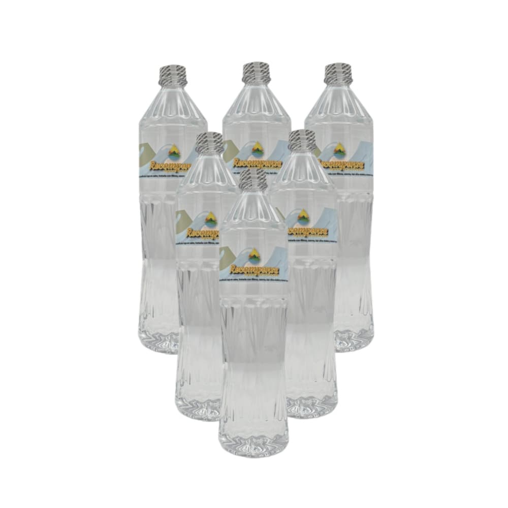 Agua purificada (6 x 1 L) - Imagen 1