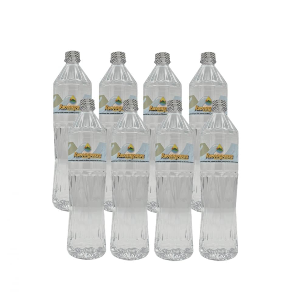 Agua purificada (8 x 1 L) - Imagen 1