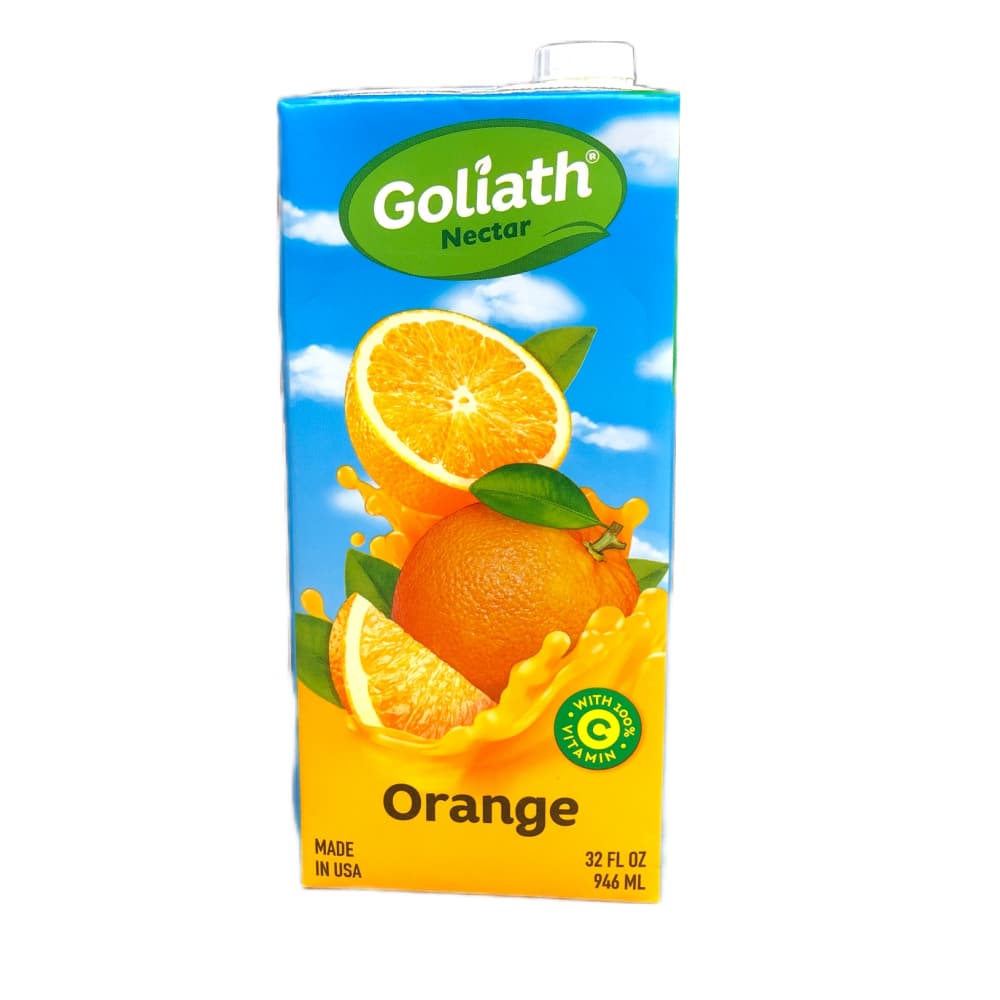 Néctar sabor naranja Goliath (946 ml / 32 fl oz) - Imagen 1