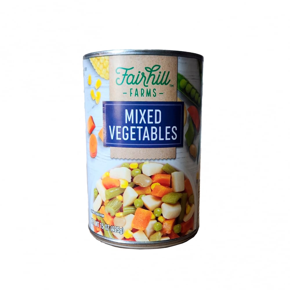 Vegetales mixtos Fairhill Farms (425 g / 15 oz) - Imagen 1