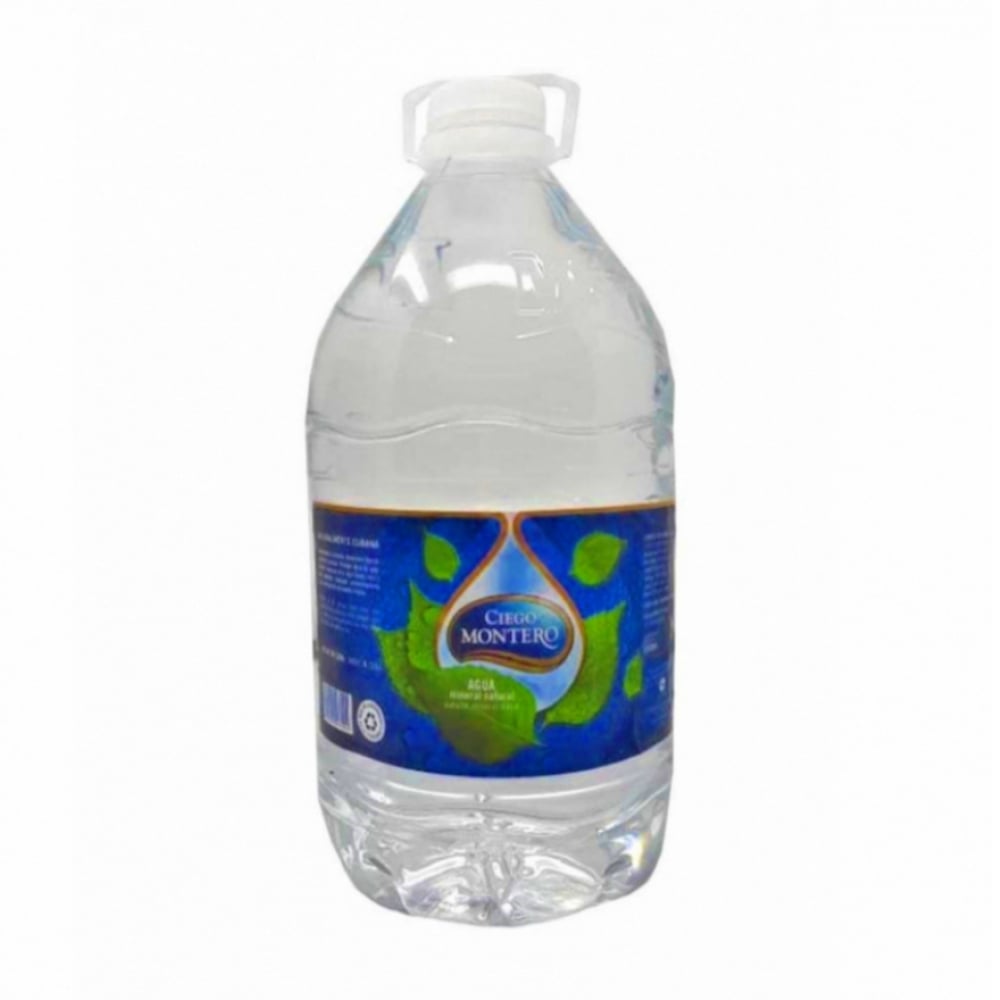 Agua mineral natural Ciego Montero (5000 ml) - Imagen 1