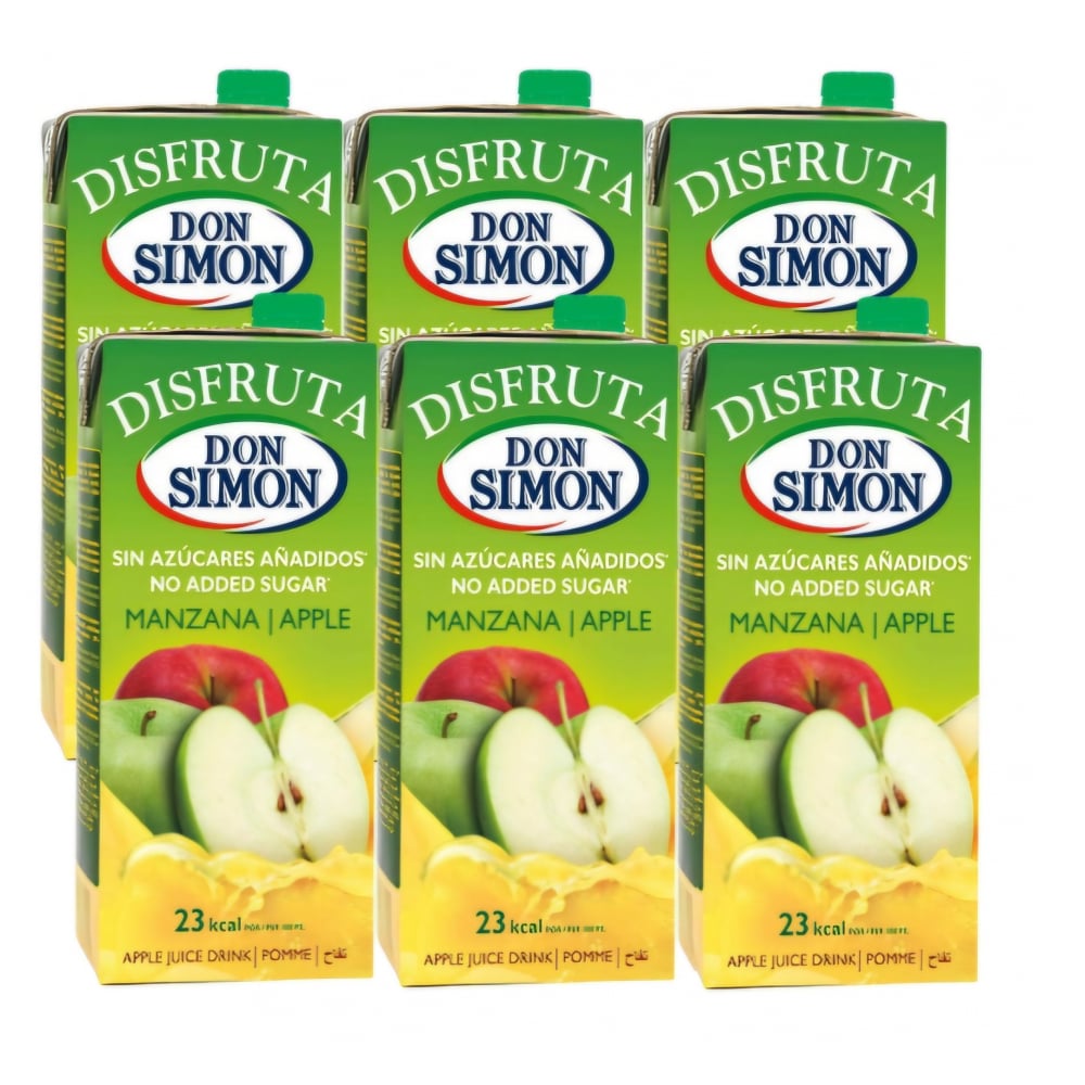 Jugo de manzana Don Simon (6 x 1 L) - Imagen 1