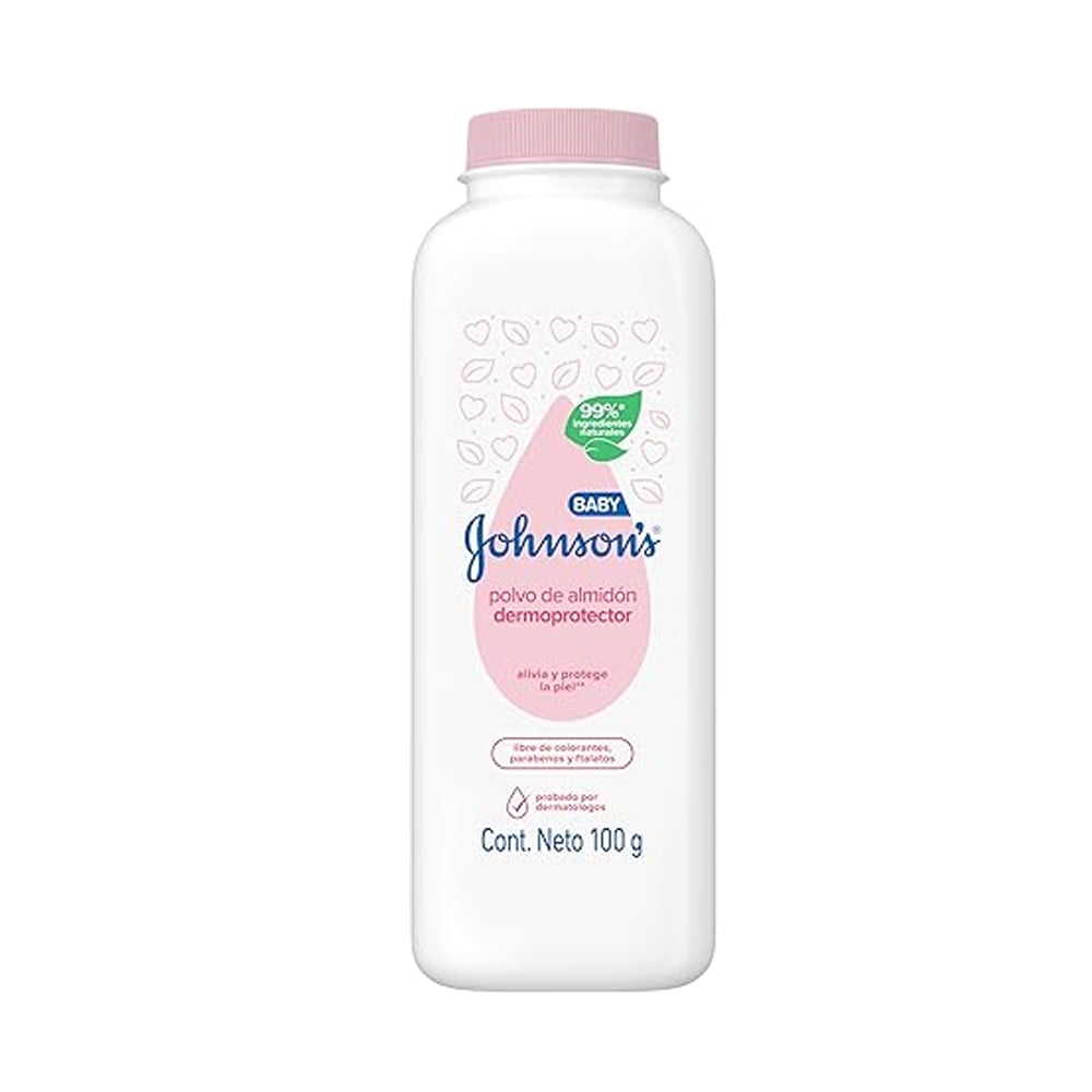 Polvo de almidón dermoprotector Johnsons (100 g / 3.5 oz) - Imagen 1