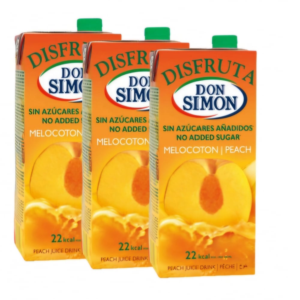 Jugo de melocotón Don Simon (3 x 1 L) - Imagen 1