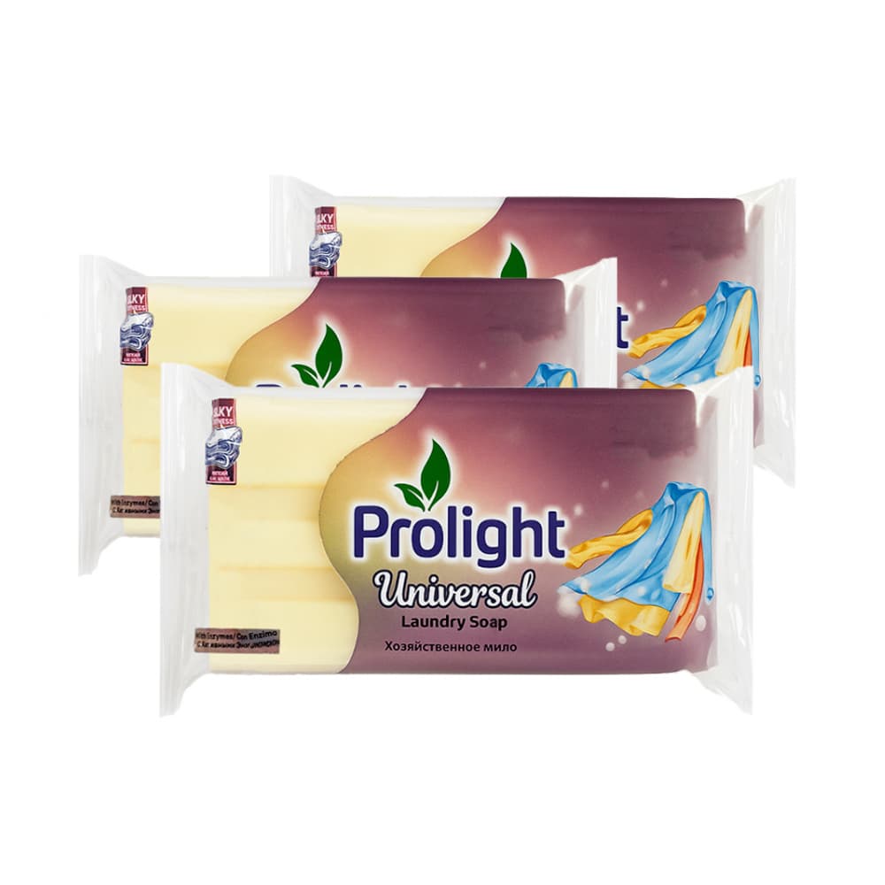 Jabón de lavar con enzimas Prolight (3 x 200 g / 7.05 oz) - Imagen 1