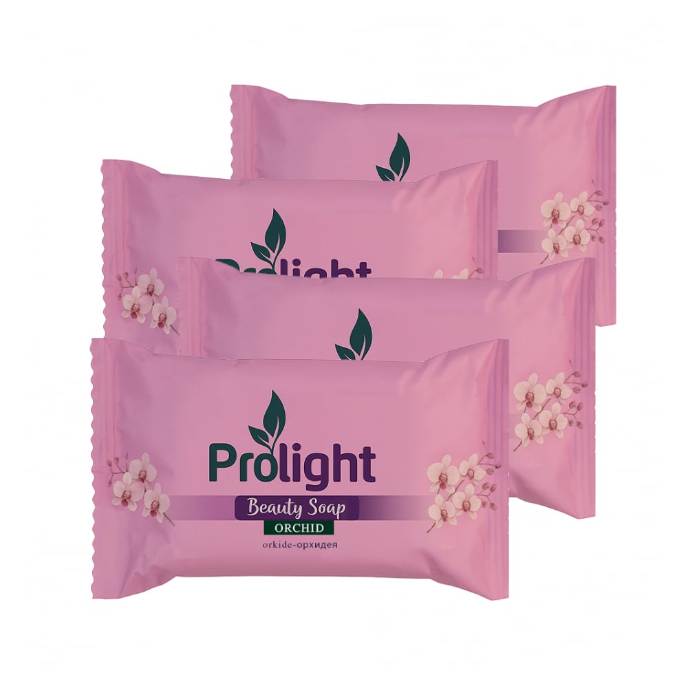 Jabón de belleza con fragancia a orquídea Prolight (4 x 100 g / 3.52 oz) - Imagen 1