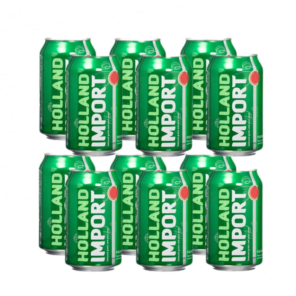 Cerveza Holland Import (12 x 330 ml) - Imagen 1