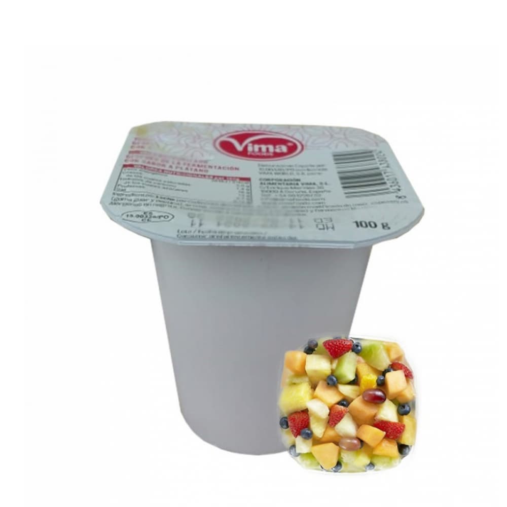 Yogurt de macedonia Vima Foods (100 g / 3.52 oz) - Imagen 1