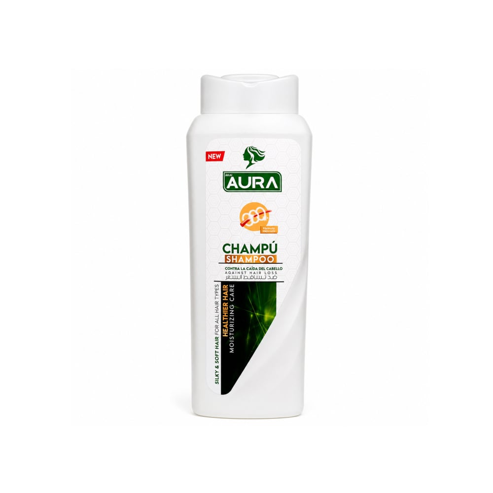 Champú anticaída para todo tipo de cabello Aura (600 ml) - Imagen 1