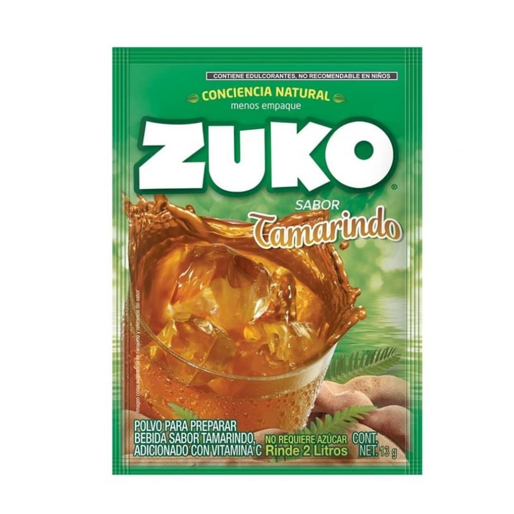Refresco instantáneo sabor tamarindo Zuko (13 g) - Imagen 1