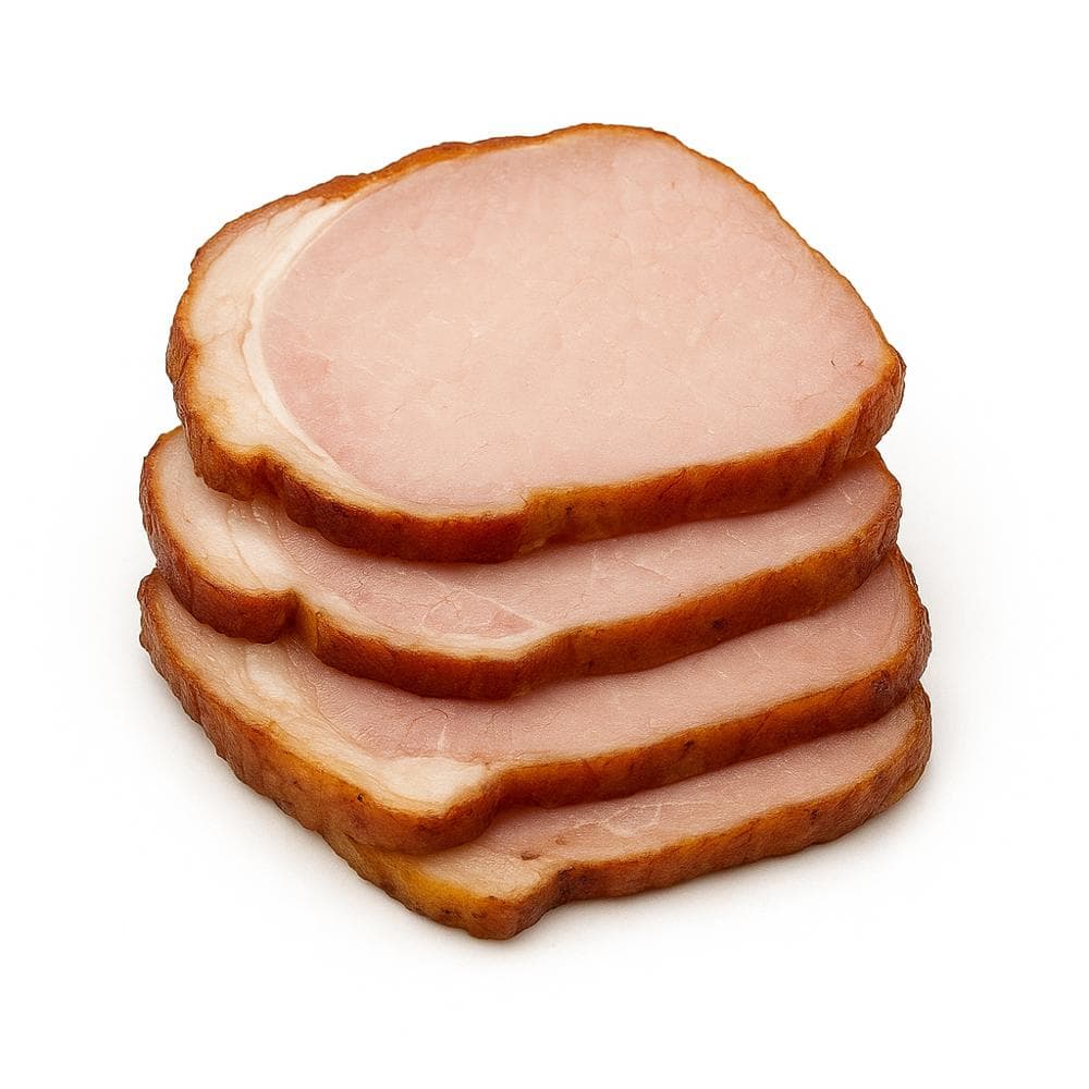 Chuletas de lomo de cerdo ahumado sin y sin hueso Cuba Embutidos (454 g / 1 lb) - Imagen 1