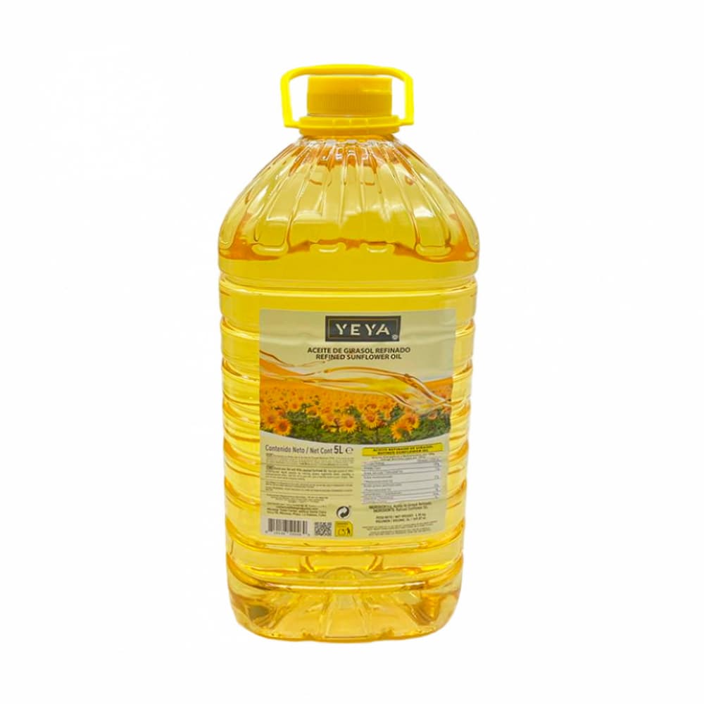 Aceite de girasol refinado Yeya (5 L) - Imagen 1